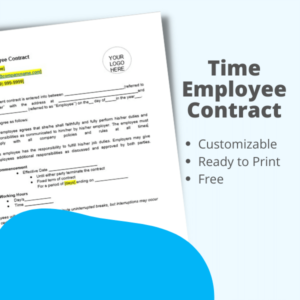 Time Employee Contract